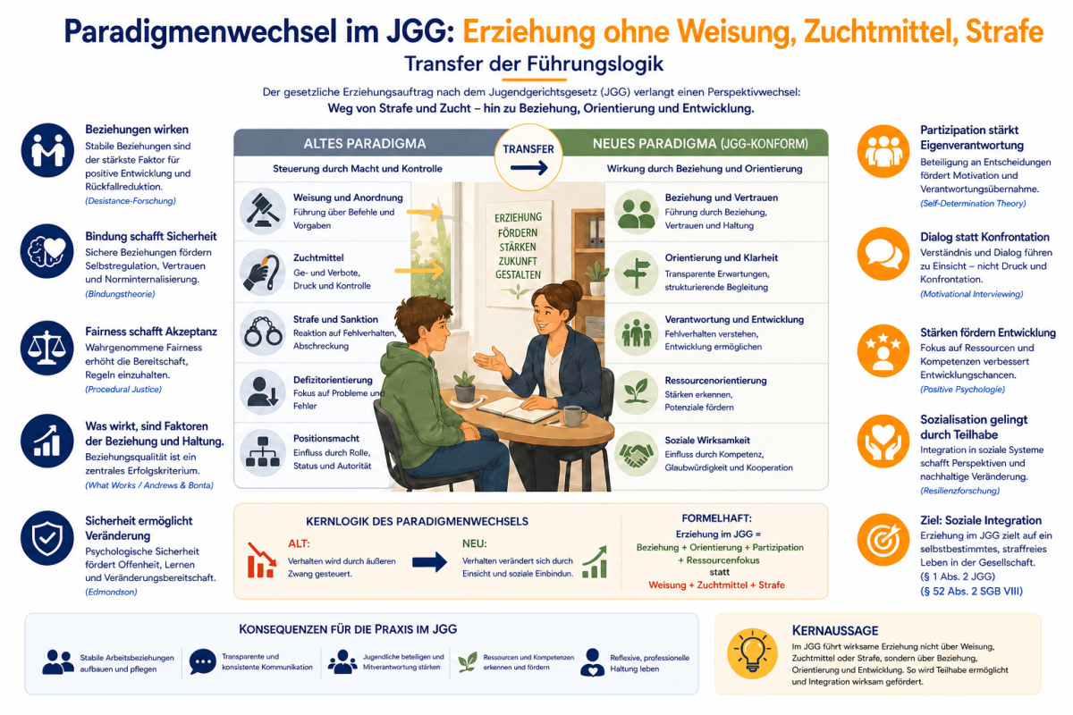 Jugendhilfe & Erziehung bei Strafverdacht im&nbsp;JGG-Verfahren